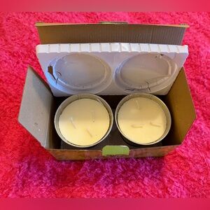 Set of 2 outdoors Citronella Candles